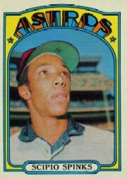 1972 Topps Baseball Cards      202     Scipio Spinks